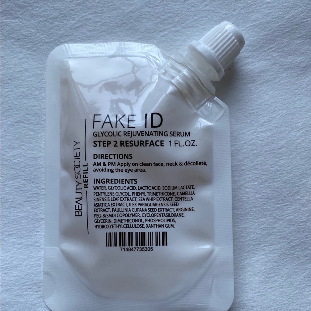 Beauty Society glycolic rejuvenating serum Fake ID